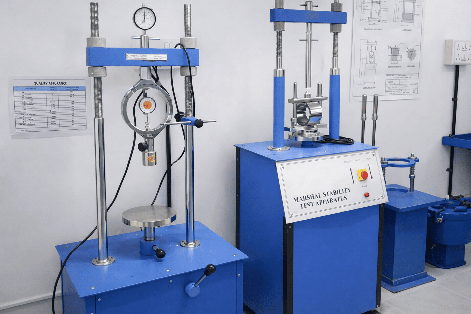 NABL Accredited Testing Equipment for Construction Materials at V2 Civil Diagnostics