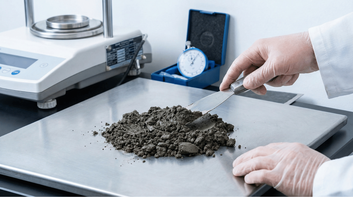 Cement Compressive Strength Testing Machine - IS 4031 Part 6 Compression Test