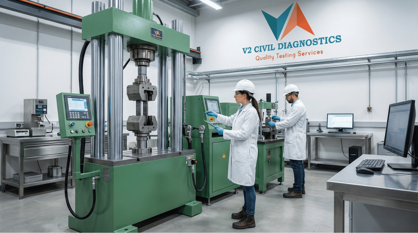 Steel and TMT Bar Testing Laboratory - NABL Accredited Facility Bengaluru