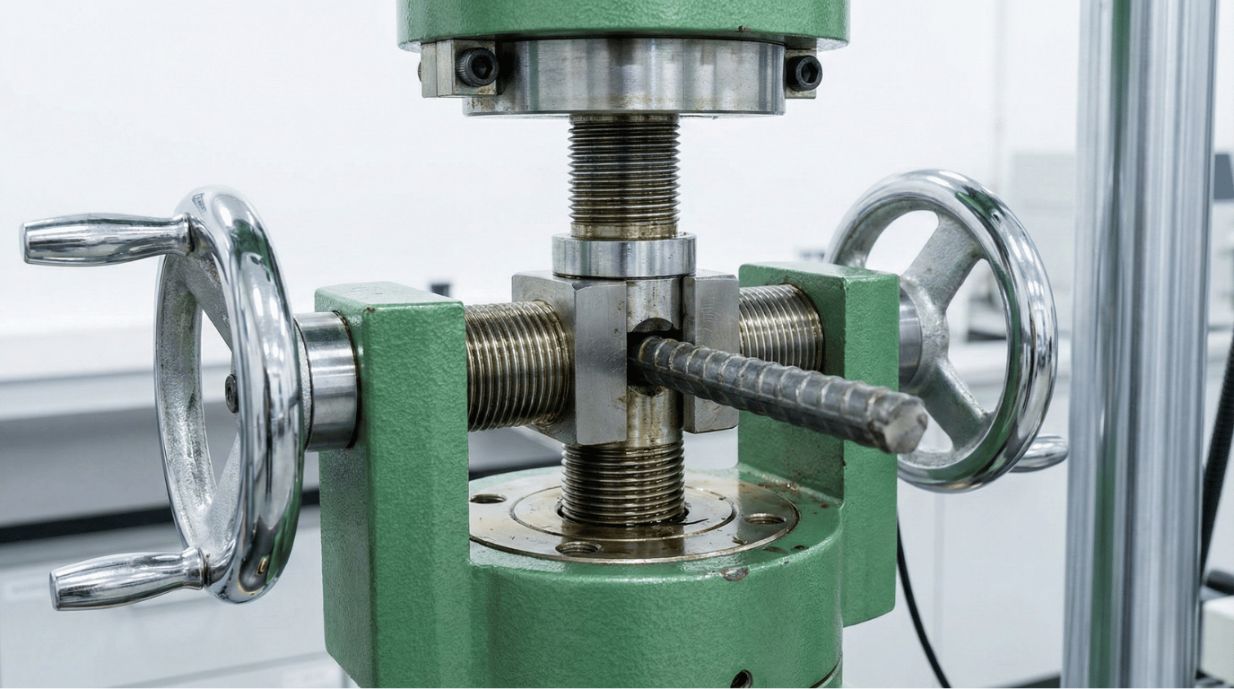 TMT Bar Tensile Strength Testing Machine - IS 1786 Universal Testing Machine